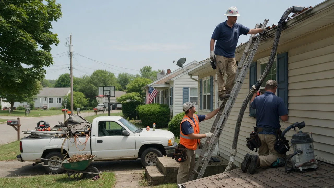 Downspout Installation in Kouts, IN